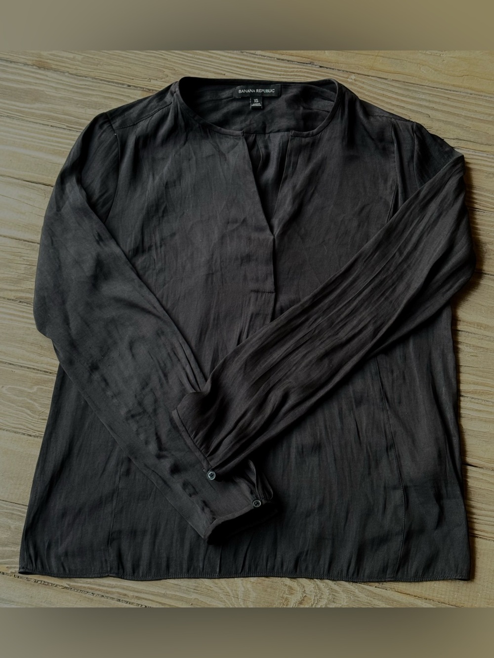 Banana Republic Women’s Black Lightweight Shirt Size: XS